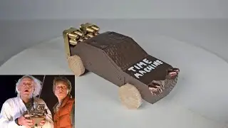 Back To The Future 3 DeLorean Model Prop Replica