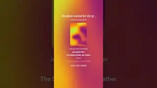 Abraham waited for the promised Seed #YouTubeShorts#Shorts#ChristianMusic#WorshipShorts#Jesus