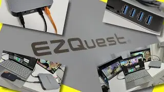 EZQuest Ultimate Triple Monitor Hub для Mac Mini: добавьте больше портов к ЛЮБОМУ компьютеру!