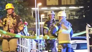 Kraftig lägenhetsbrand Bredäng