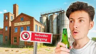 Ik Bezocht Een VERLATEN BROUWERIJ! *Stroom Werkt Nog*