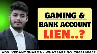 Online Gaming & Bank Account Lien ! Bank Account Lien By Cyber Cell&mdash; Users Ke Liye Important Video