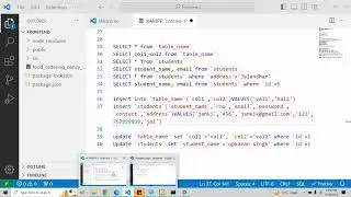 Query and Backup of Database