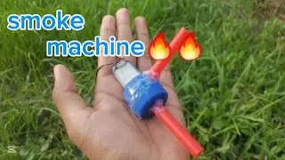 Mini Diy Smoke machine making at home with dc motor🔥🔥#experiment #diy #project