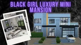 Black Girl Luxury Mansion P.2 || The Sims 4 Build + CC Links