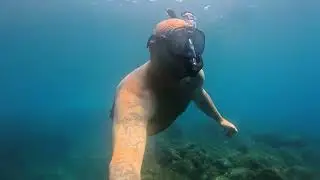 A Man Dives Deep into the Atlantic 🤿 #OceanJourney