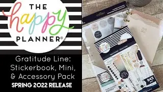 Gratitude Stickerbook, Planner, & Accessories | Spring 2022 Release | The Happy Planner