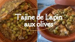 Tajine de Lapin aux Olives - Rabbit tagine with olives 😋😋😋🍴