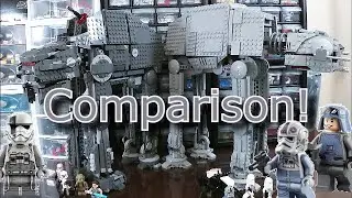 Lego Star Wars 2017 & 2020 AT-AT/Heavy Assault Walker Comparison!