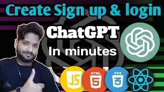 Login & Signup form || ChatGPT Created This Amazing Signup & login form ||