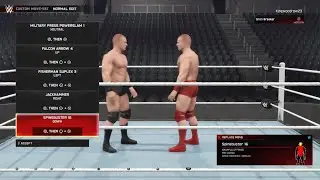 WWE 2K25_ created braun breaker vs  Apollo