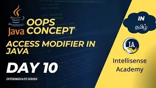 Java Access Modifiers Made Easy 🔐 | public, private, protected in Tamil