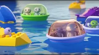 Lost LEGO Brick: Spaceship for Water Bear