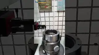 Gear precision testing #gear #cnc