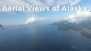 Alaska Float Plane aerial view from Juneau Ak flying into Pelican. Views are spectacular,  Alaska!
