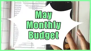 HOW I Monthly Budget As A Single Mom | MAY