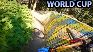 Really Fast and Fun Downhill Race Trail! - World Cup
