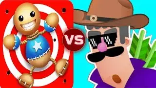 Kick The Buddy Vs Bowmasters Funny Trolling Gameplay ( Android , iOS )