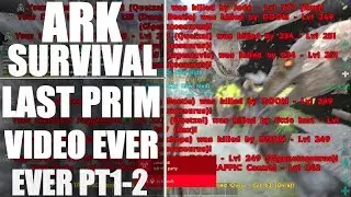 Ark Survival Massive Server Invasion DEFENCE! - The Last Primitive Ark Video (official server PVP)