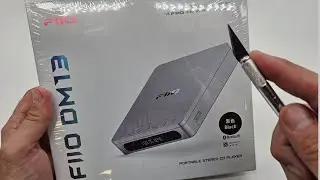 Unboxing Fiio DM13 Multifunctional Portable Stereo CD Player