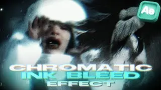UNIQUE INK BLEED EFFECT in After Effects. (Check Description)