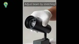 12w LED Track Spotlight for Commercial Lighting Zoomable