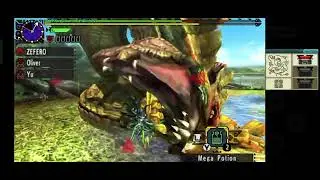 Monster Hunter XX double cross Najarala capture 