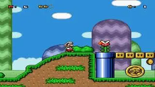 Let's Play [RUS] Mario Game (SMW Hack) Часть 1 - Опять нашу Принцессу похитили