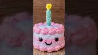 crochet cake #crochet #كيكة #كيكةكروشيه #youtube #tiktok