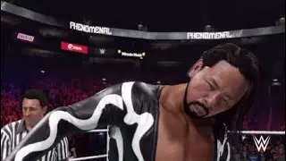 WWE 2k25 AJ Styles vs Shinsuke Nakamura