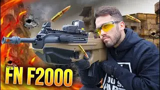 BRUTALNO JAKA REPLIKA AEG FN HERSTAL F2000!!