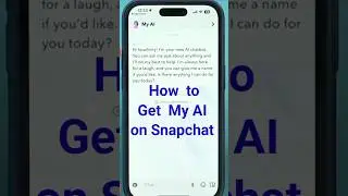 how to get my ai on Snapchat | how to chat with my ai on Snapchat | how to enable my ai on Snapchat