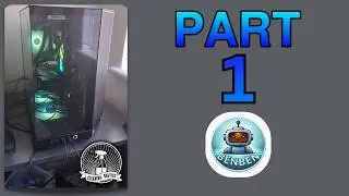IRL Streaming my computer cleaning for the first time Part (1)