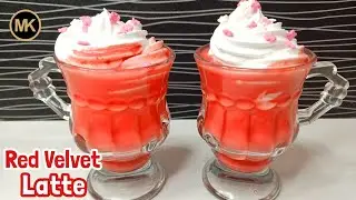 Red Velvet Latte || Red Velvet Hot Chocolate || Recipe By Murwa's Kitchen || MK
