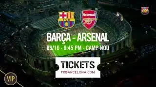 Bar&ccedil;a &ndash; Arsenal: live the most exclusive experience. Tickets available
