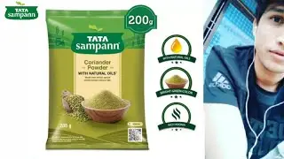 Tata sampann coriander powder 200g pack review || tata coriander powder pack || Ashish Kumar