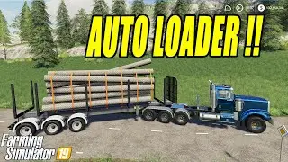Farming Simulator 19: Easy Forestry!; Fliegl Timber Runner With Autoload Wood!!