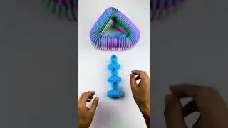 EFFECT mini POPS! creating ASMR #asmr #creative #satisfying #robot #effect #relaxing #poptubesound
