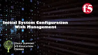 F5 rSeries/Velos System Initial Configuration || Configuring Management IP for F5 BIG-IP System ||