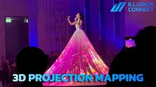 3D Projection Mapping Dress