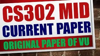 cs302 current midterm papers|cs302 current midterm solved papers|cs302 current midterm papers 2023