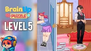 Brain Up Drama Puzzle &ndash; Level 5 make everything look worn Walkthrough Solutions | iOS / Android