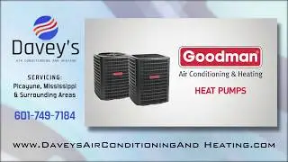 Goodman | HeatPump | Davey's Air Conditioning and Heating Picayune MS