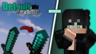 Default Revamp [16x] | Minecraft PvP TEXTURE PACK Showcase | ( +Download Link )