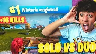 VICTORIA ÉPICA JUGANDO SOLO CONTRA DÚOS en FORTNITE: Battle Royale!! - Agustin51