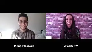 'Aladdin' star Mena Massoud Interview with WZRA TV