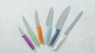Coated Knife Set