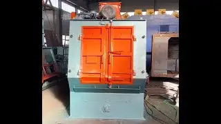Tumble Shot Blasting Machine with Rubber Belt