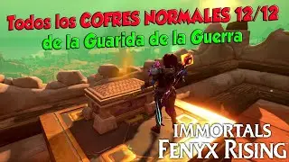 Todos los COFRES NORMALES 12/12 de la Guarida de la Guerra en IMMORTALS FENYX RISING