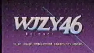 WJZY-TV Ch. 46, Belmont/Charlotte, NC Sign-Off from Summer 1989